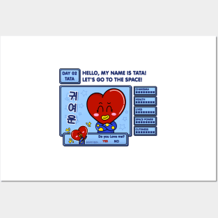 BT21- Tata Game Style Posters and Art